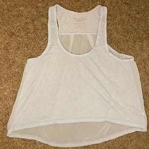 American Eagle Baby Blue Happy Hour Tank